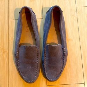 M Gemi size 40 grey suede Felize loafers